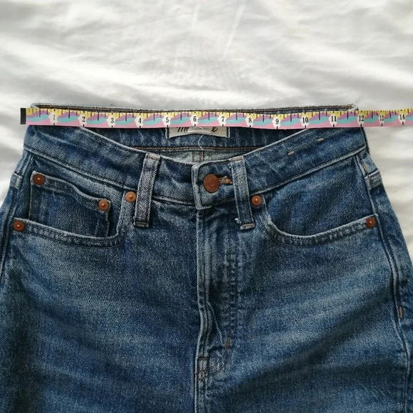 Madewell Tall The Curvy Perfect Vintage Jean in Decatur Wash Size 24 Tall - Picture 14 of 16